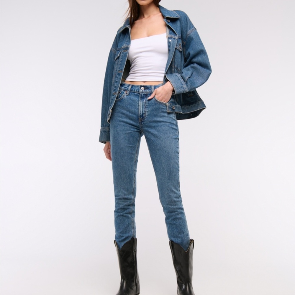 Abercrombie & Fitch Blue Skinny Jeans